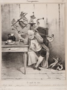 Il mal di testa, 1833